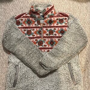 Simply souther sherpa zip up